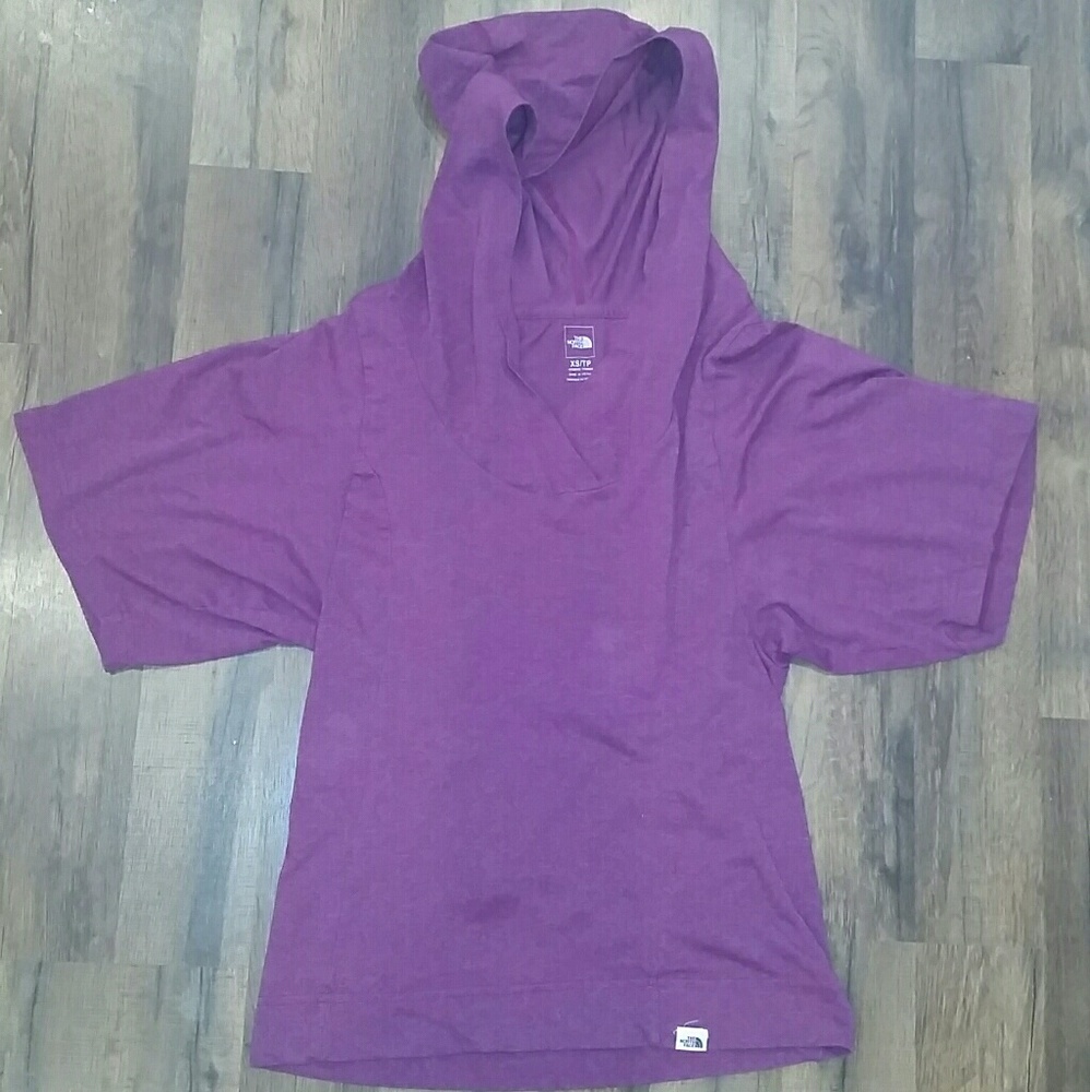 The North Face hooded shirt
